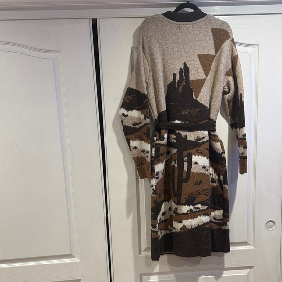 Idyllwind Western Patterned Long Duster - Picture 3 of 3